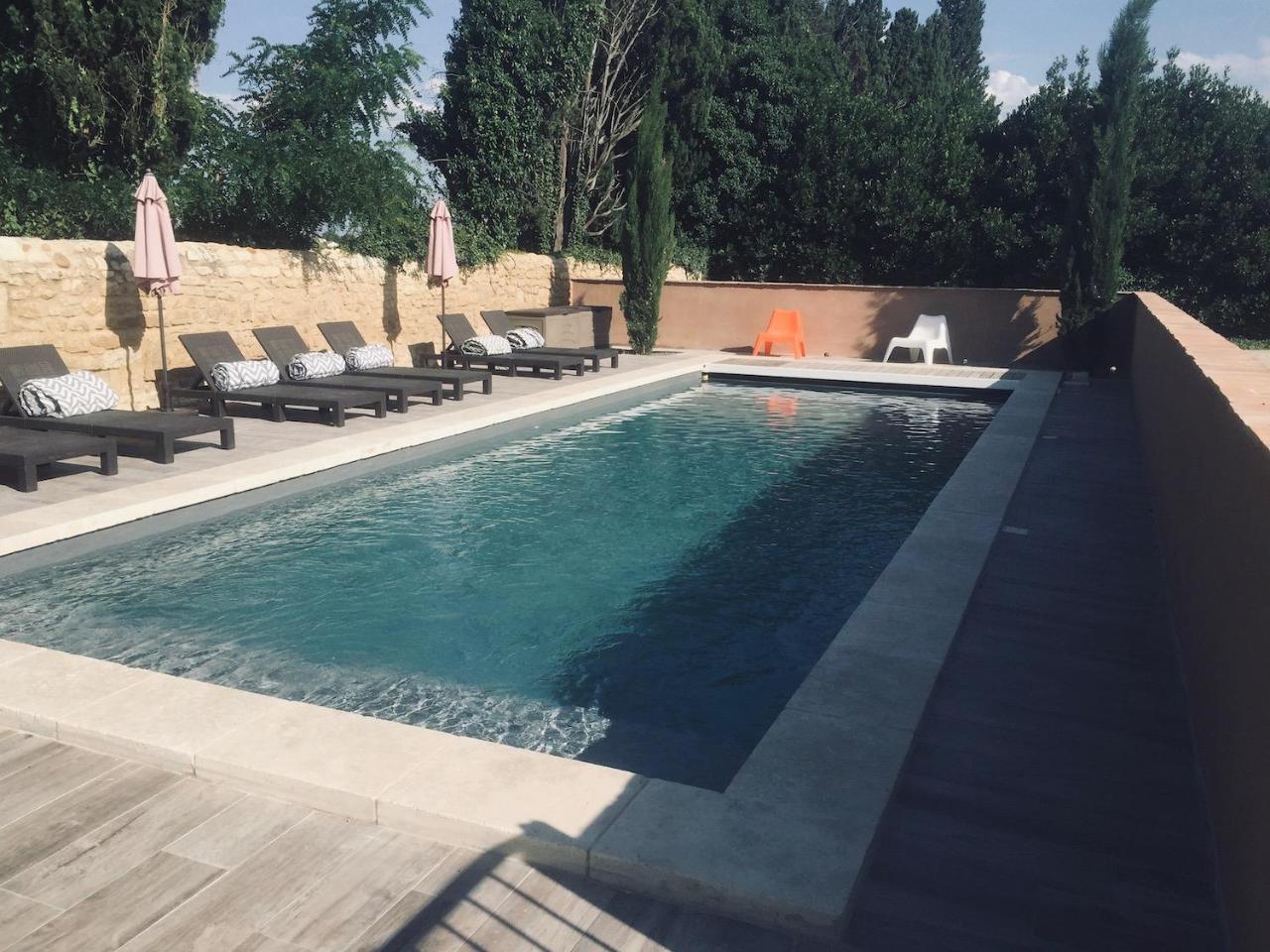 Bed and Breakfast Mas Guiraud, Le Coquet Beaucaire  Exteriér fotografie