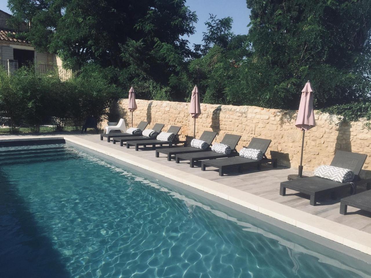 Bed and Breakfast Mas Guiraud, Le Coquet Beaucaire  Exteriér fotografie